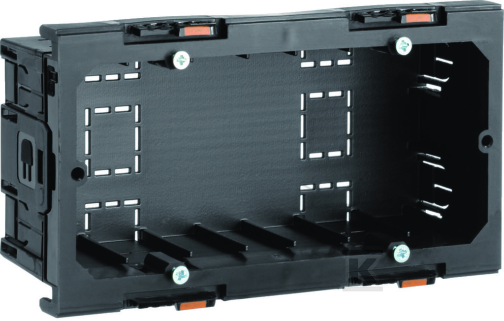 2-way installation box, edge assembly - G2860